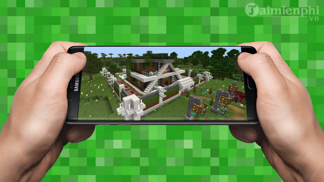 modern house for minecraft pe