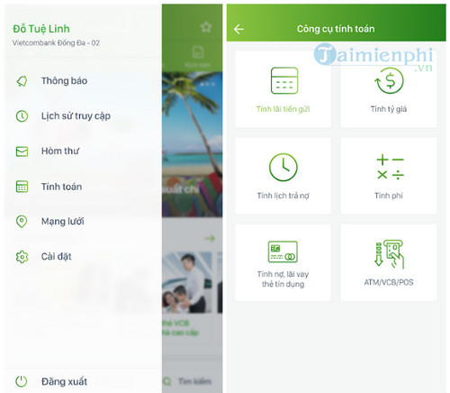 vietcombank vcb salesapp cho android