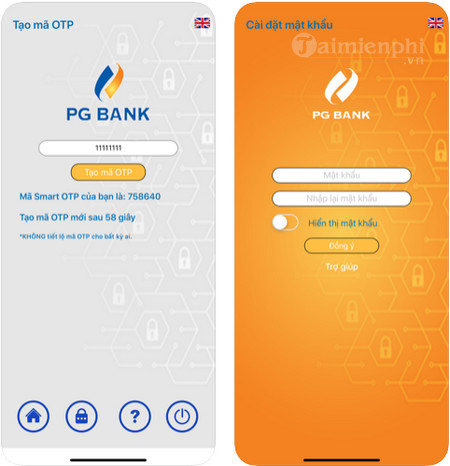 pg bank smart otp
