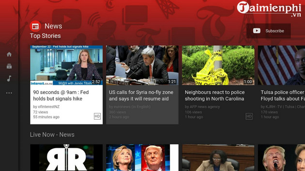 tai youtube smart tv