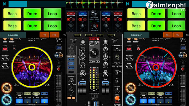 dj mixer player mobile