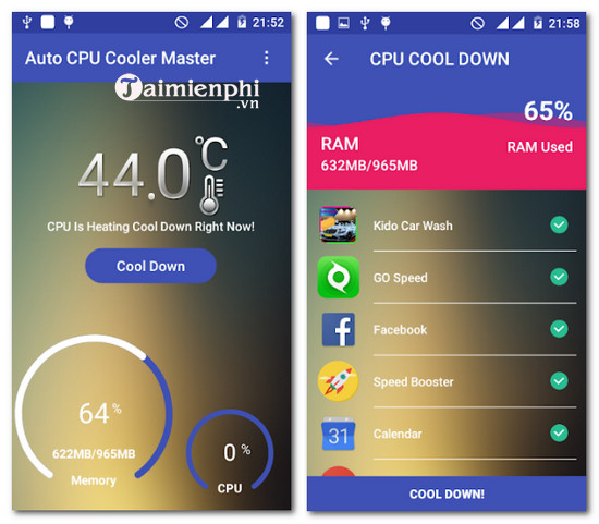 auto cpu cooler master