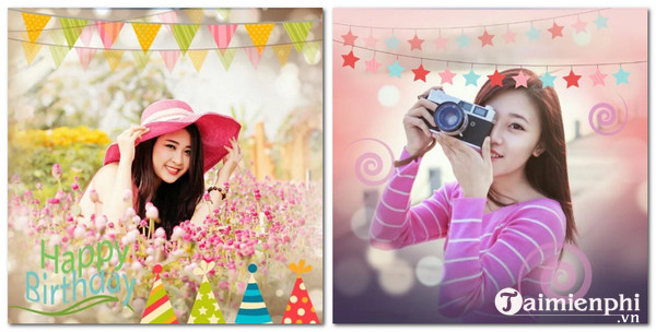 happy birthday frames