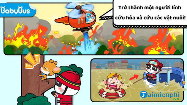 baby pandas fire safety