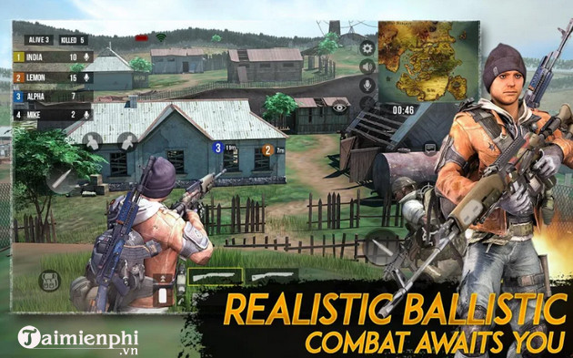 epic free fire survival battlegrounds shooting