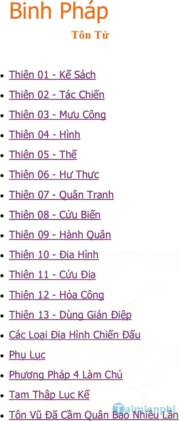 Binh pháp Tôn Tử