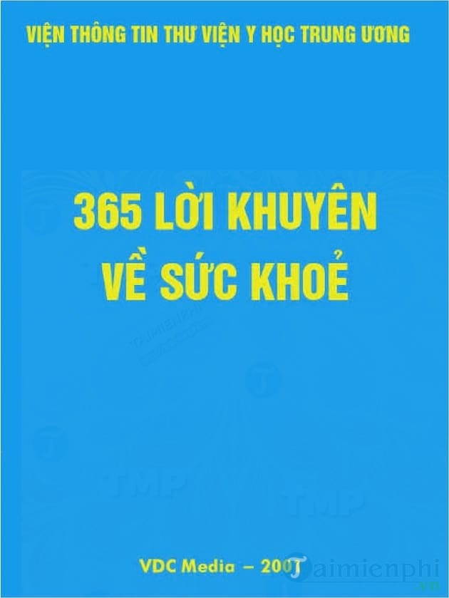365 lời khuyên về sức khoẻ