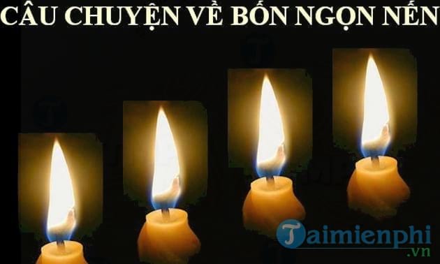 Chuyện 4 ngón nến