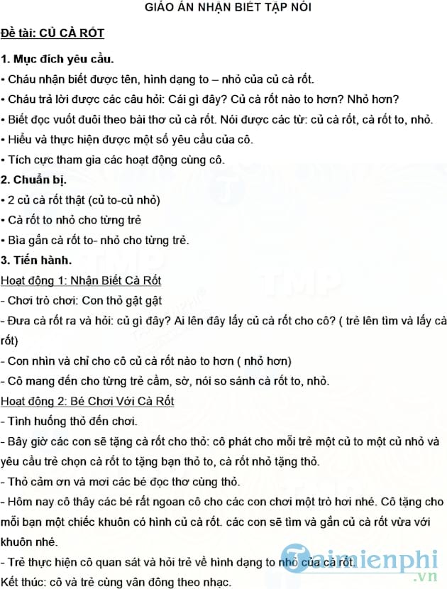 Bài giảng hướng dẫn bé tập nói