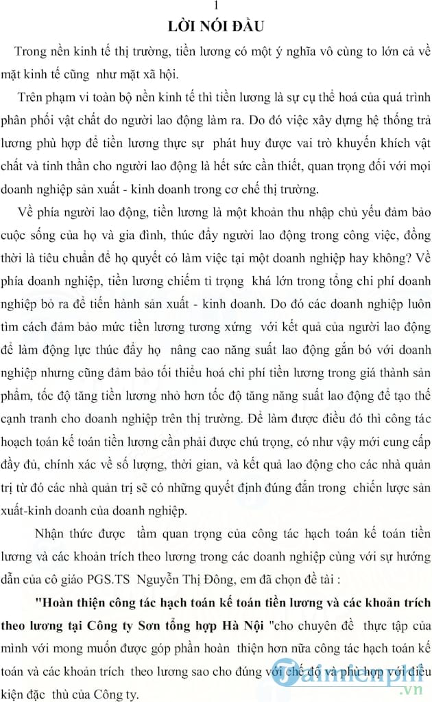 Kế toán tiền lương và các khoản trích theo lương