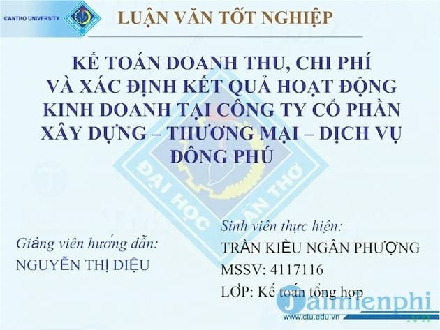 Kế toán doanh thu, chi phí và xác định kết quả hoạt động kinh doanh