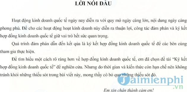 Ký kết hợp đồng kinh doanh quốc tế
