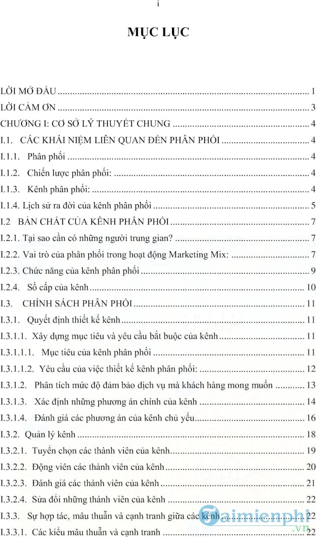Hoàn thiện chính sách phân phối sản phẩm