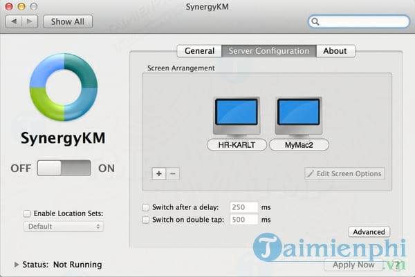 Synergy for Mac