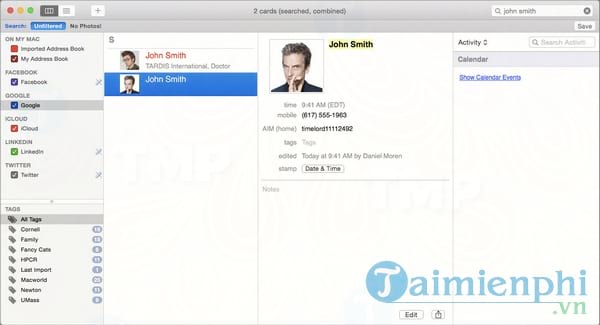 BusyContacts for Mac