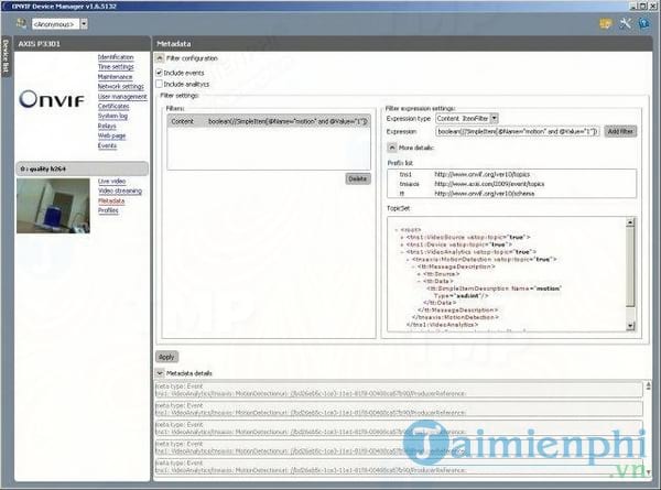 ONVIF Device Manager