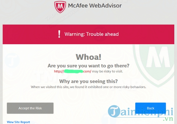 McAfee WebAdvisor