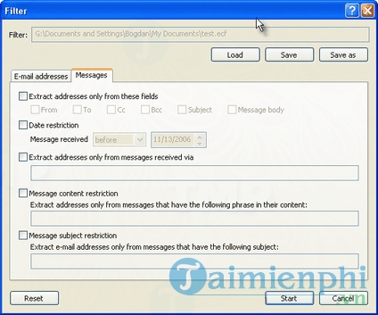 Outlook Email Address Extractor