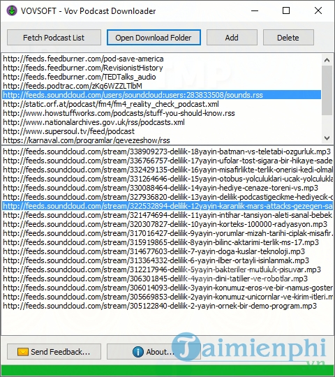 Vov Podcast Downloader