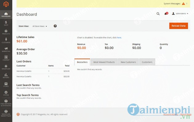 Phần mềm thương mại điện tử Magento