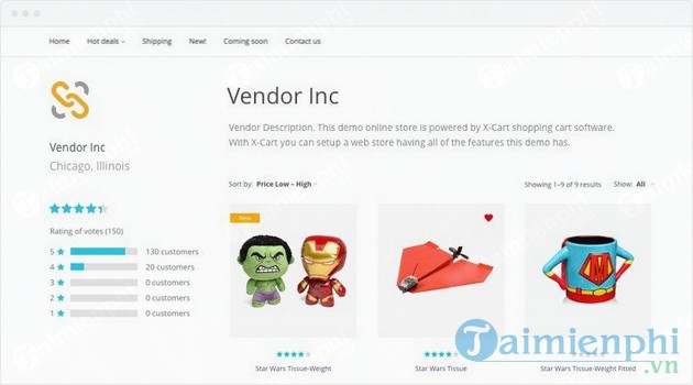 Phần mềm thương mại điện tử X Cart