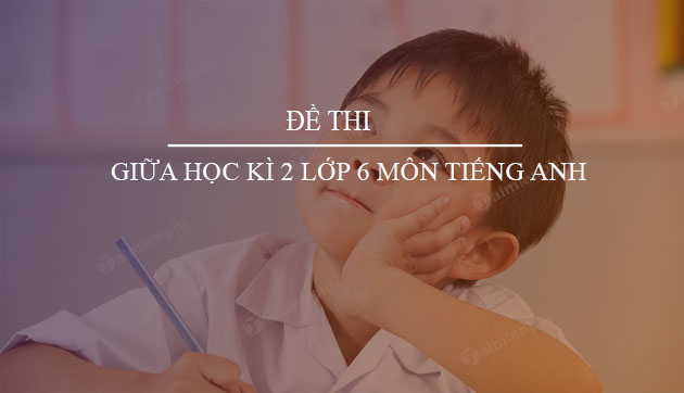 de thi giua hoc ki 2 mon tieng anh