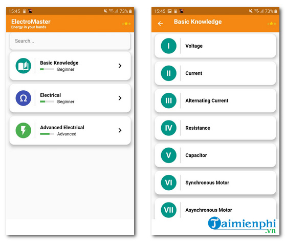 download electroMaster app