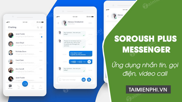 tai soroush plus messenger