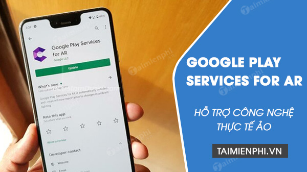 tai google play services for ar