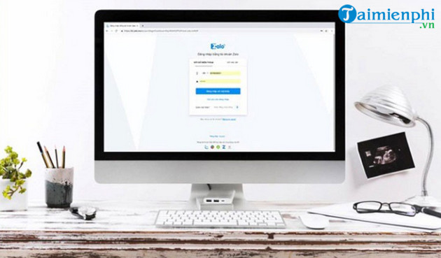 cach truy cap zalo web