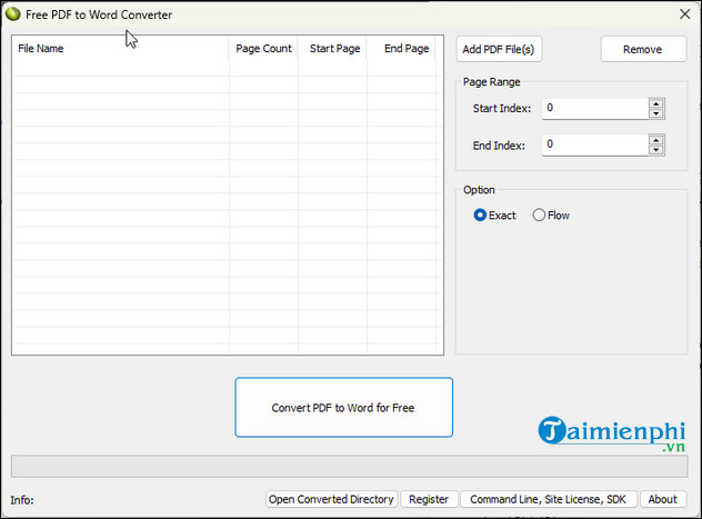 free pdf to word converter