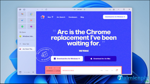 tai Arc Browser