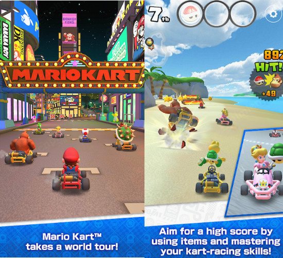 download mario kart tour