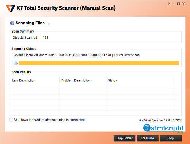 tai K7 Total Security