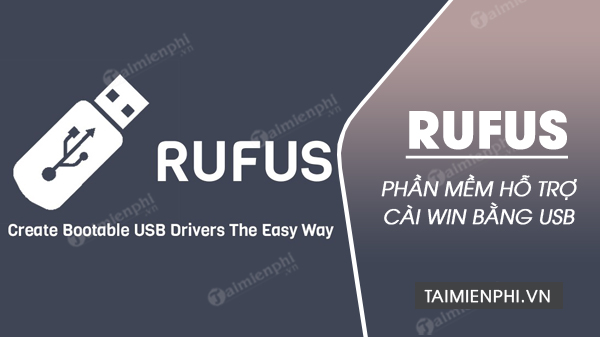tải rufus mới nhất