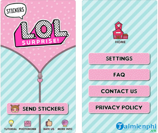 lol surprise stickers