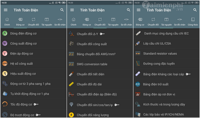 electrical calculations