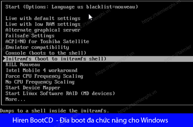 tai Hiren BootCD