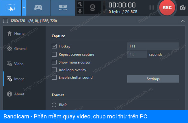 download Bandicam cho pc