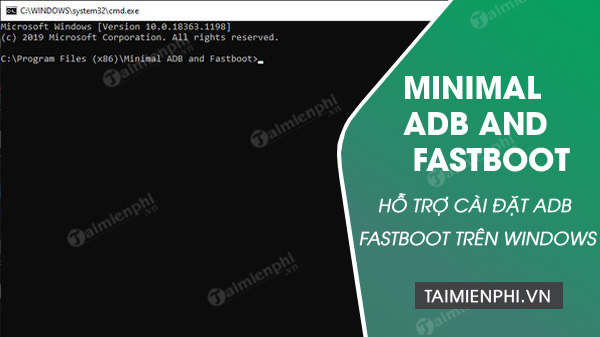 download minimal adb and fastboot