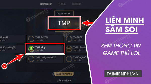 Download Liên Minh Săm Soi