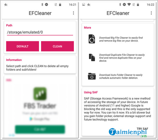 Download Empty Folder Cleaner for Android