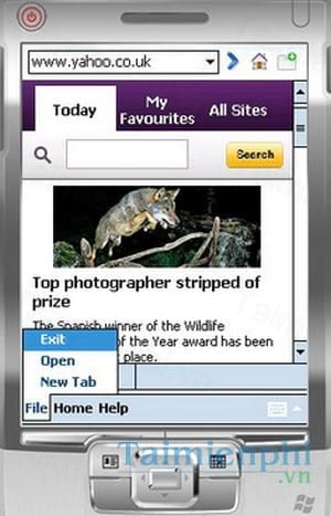 Element Browser Mobile