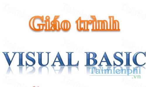 Giáo trình Visual Basic
