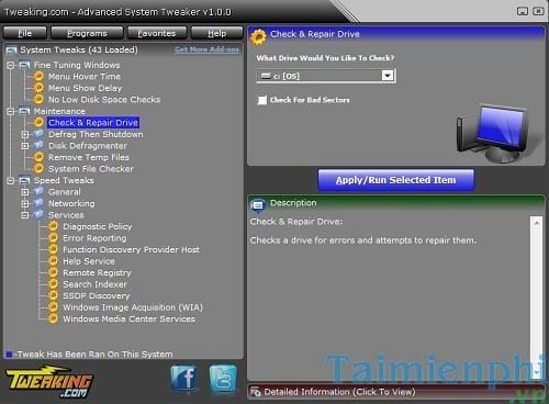 Advanced System Tweaker