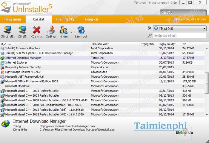 download ashampoo uninstaller